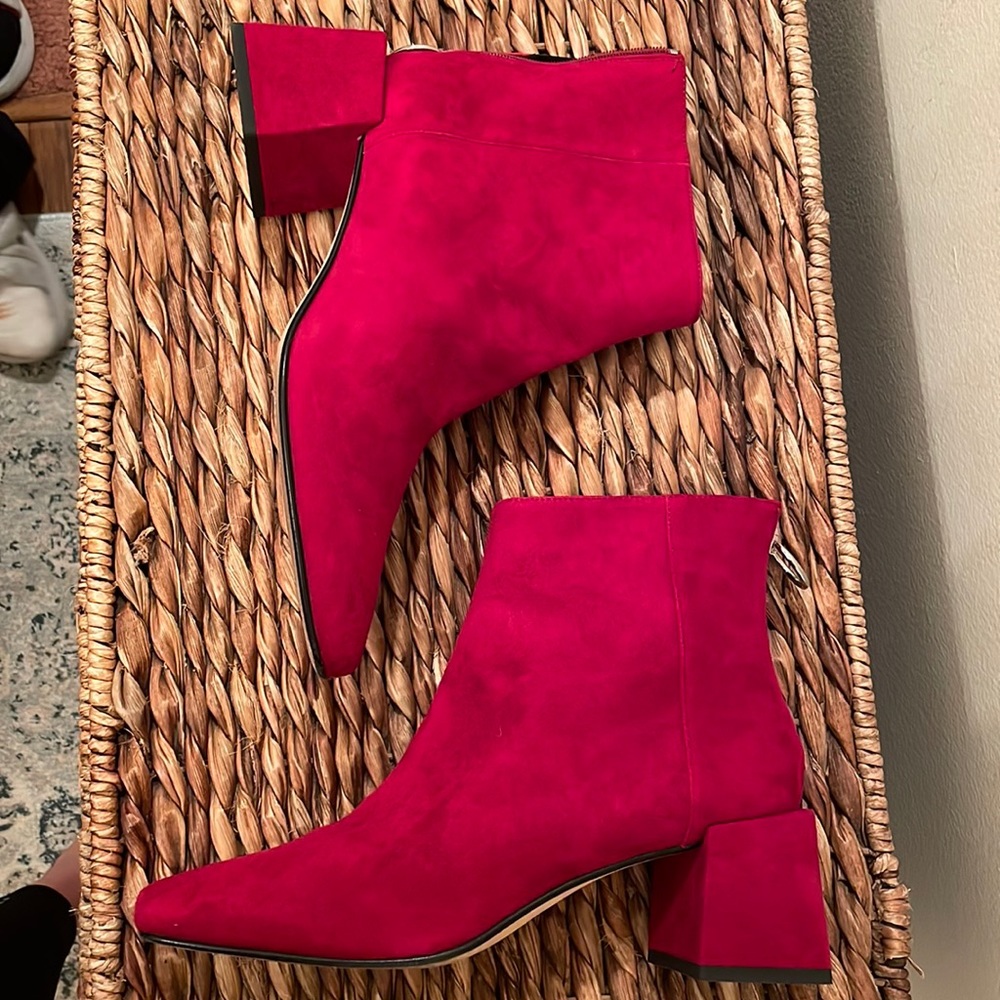 Red Via Spiga Boots